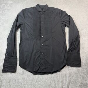 black louis vuitton dress shirt Louis Vuitton Black Uniforme L/S Shirt www.Lukes.store